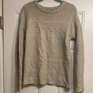 Sonoma Men's Light Tan Crewneck Sweater